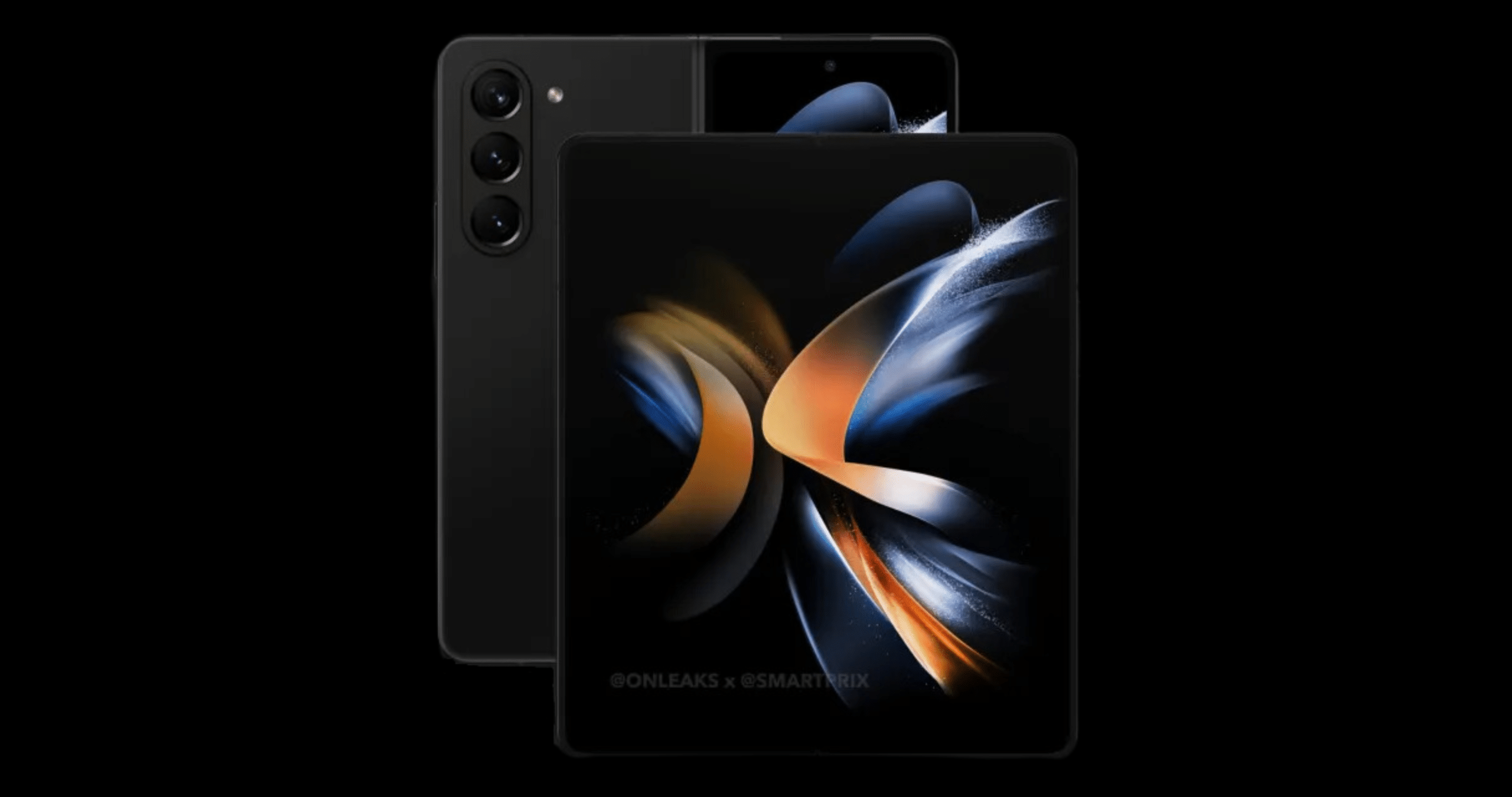 Samsung Galaxy Z Fold 5 renders