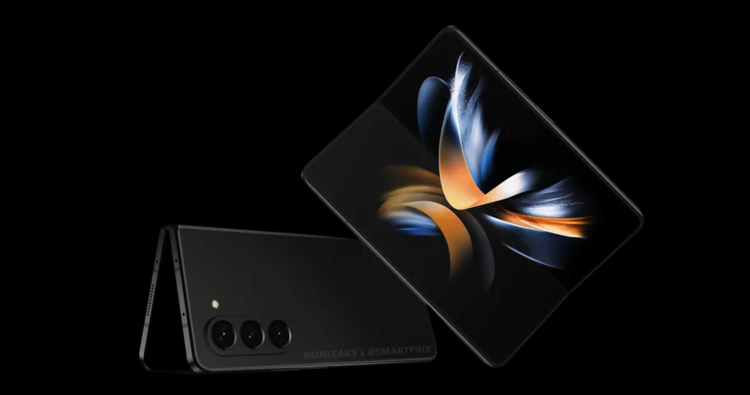 Samsung Galaxy Z Fold 5 renders