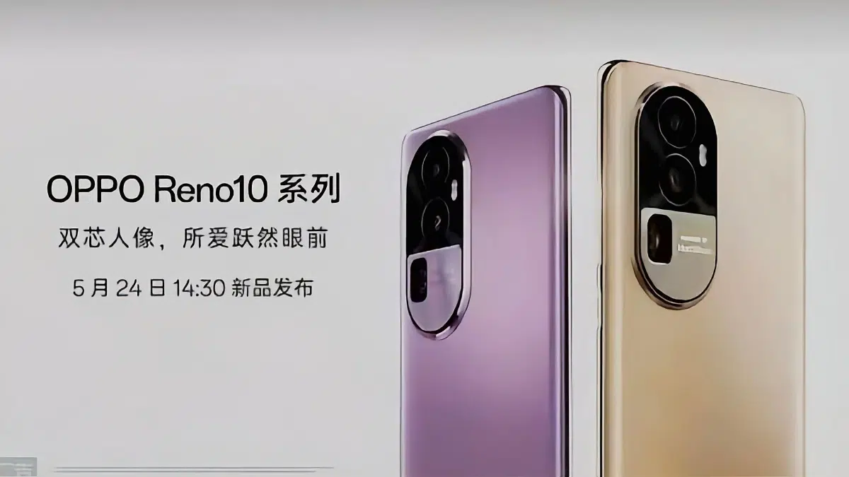 OPPO Reno 10 series Promotional image