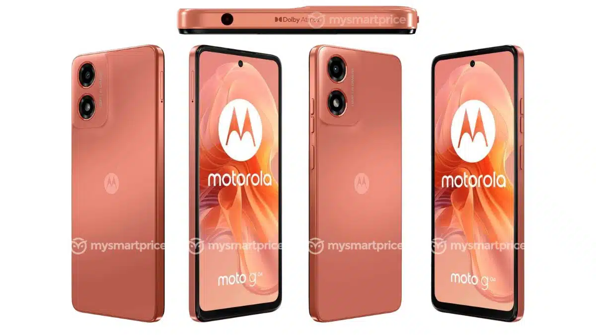 Moto G04 renders