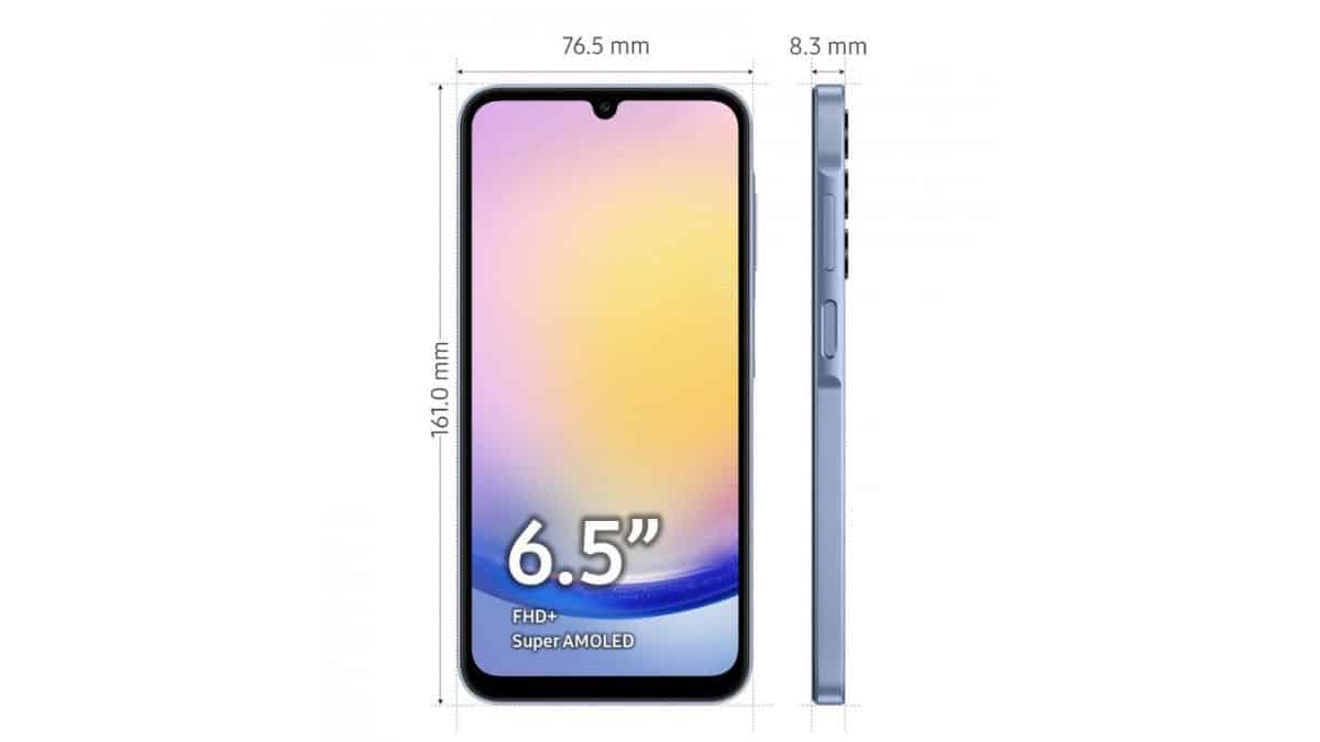 Samsung Galaxy A25 5G marketing material