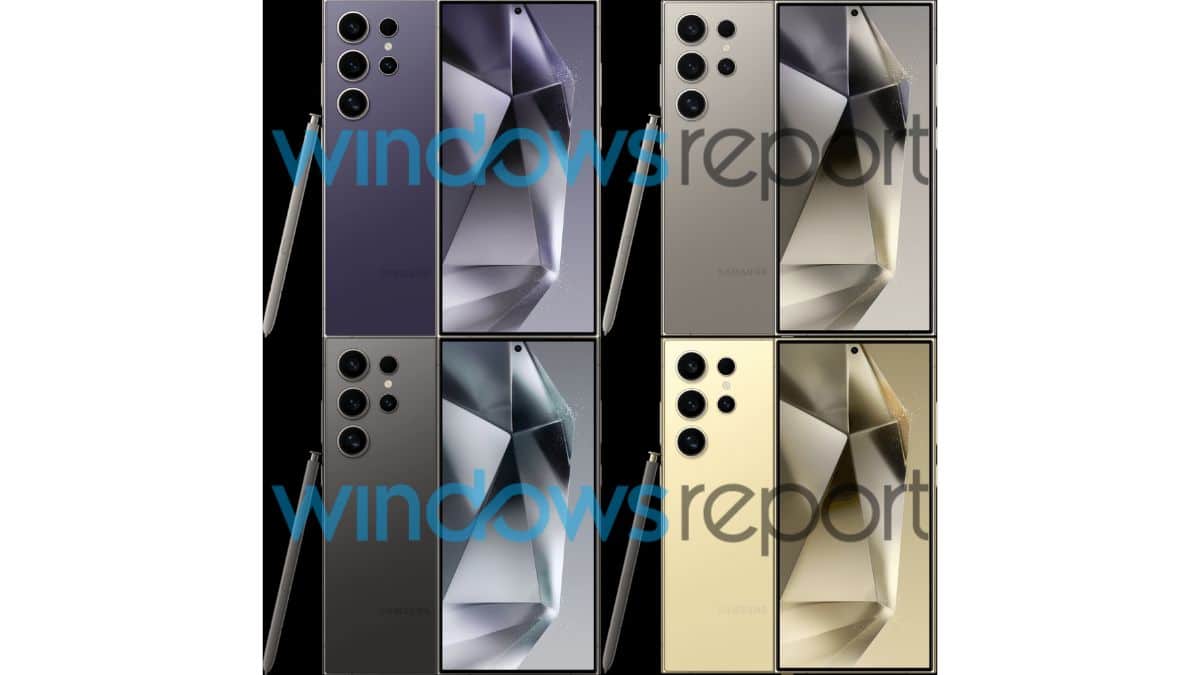 Samsung Galaxy S24 series renders