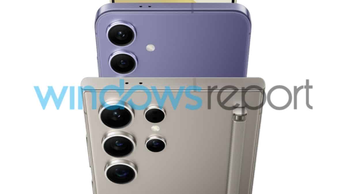 Samsung Galaxy S24 series renders