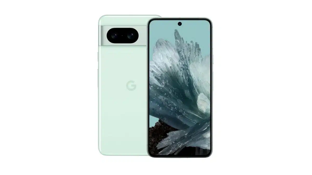 Google Pixel 8 Mint color 