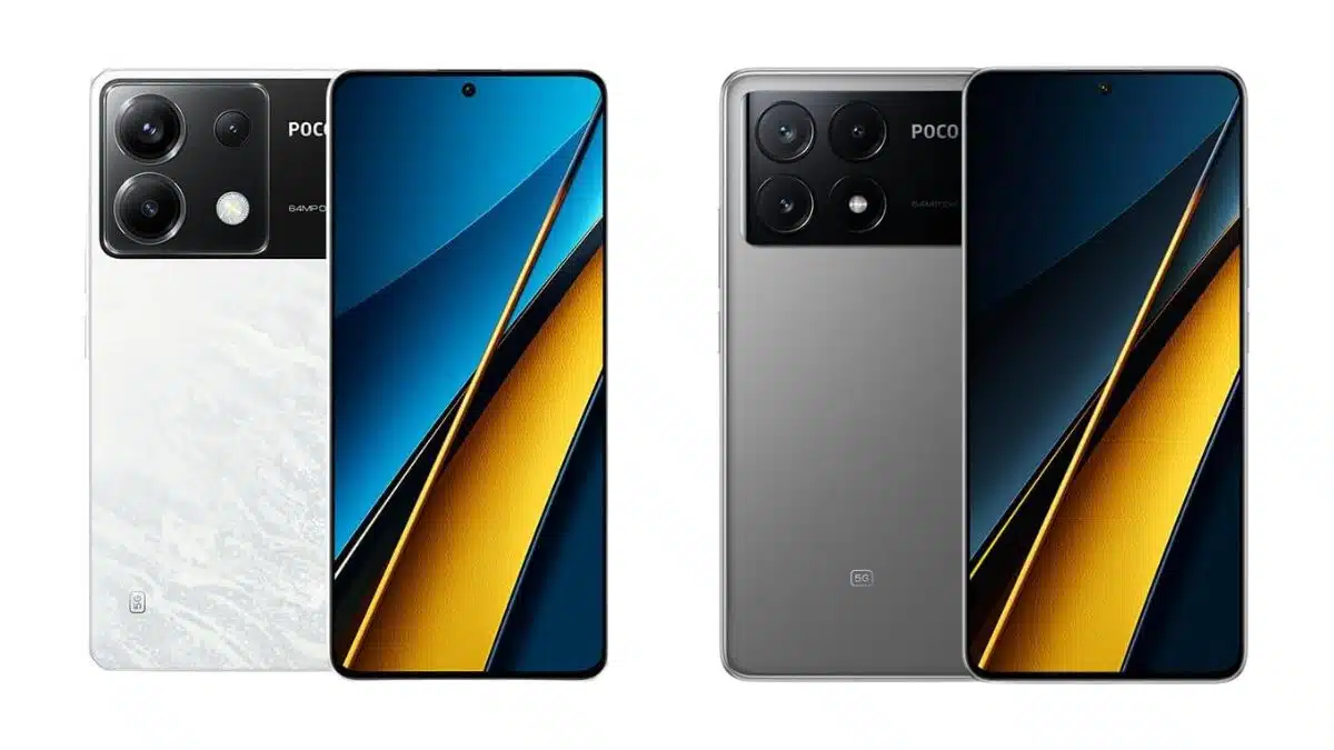 POCO X6, POCO X6 Pro, POCO X6 series