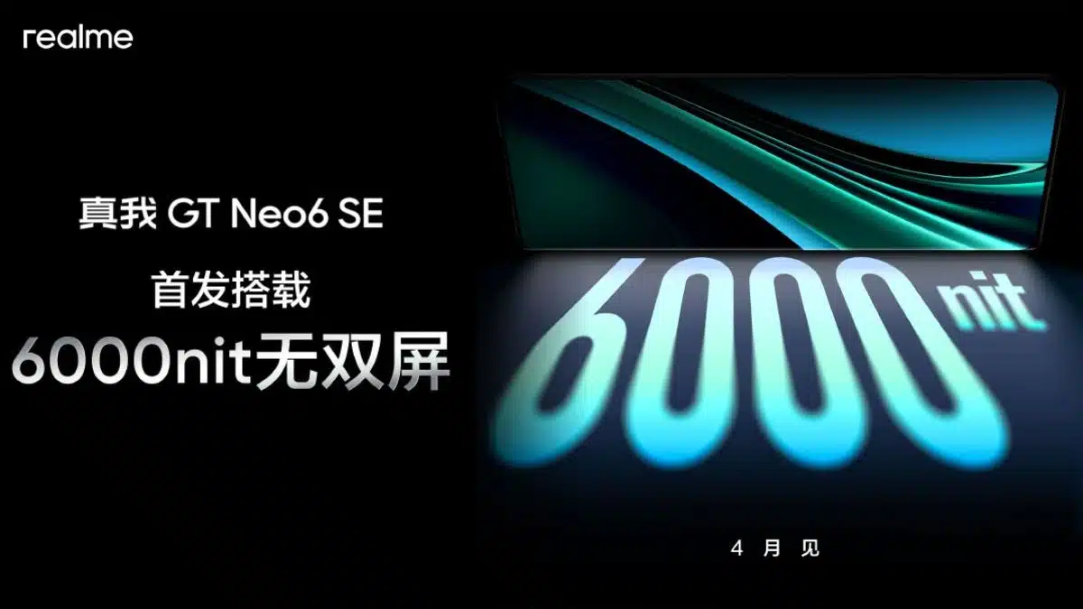 Realme GT Neo 6 SE