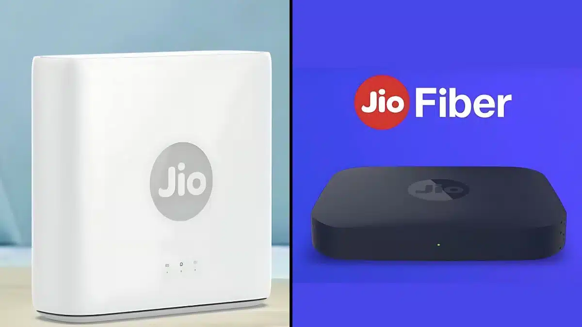 Jio AirFiber and Jio Fiber