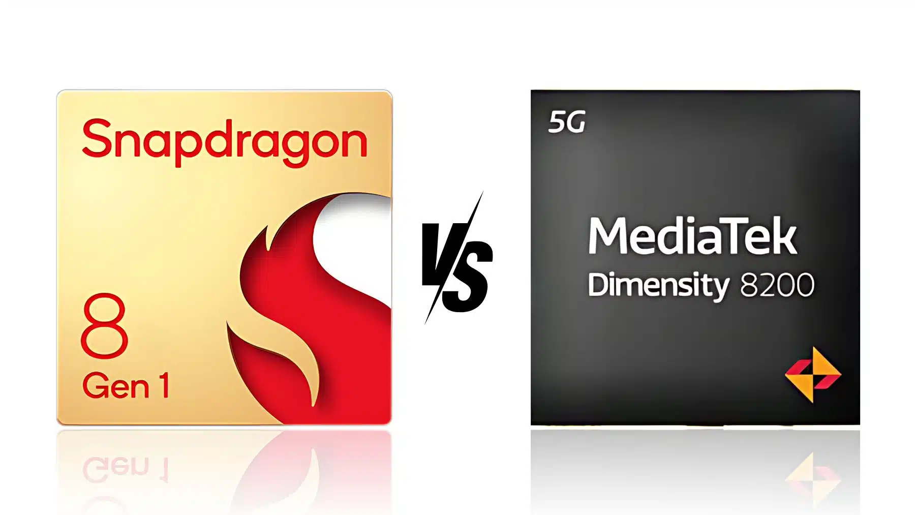 Qualcomm snapdragon 8 gen 1 vs Mediatek Dimensity 8200