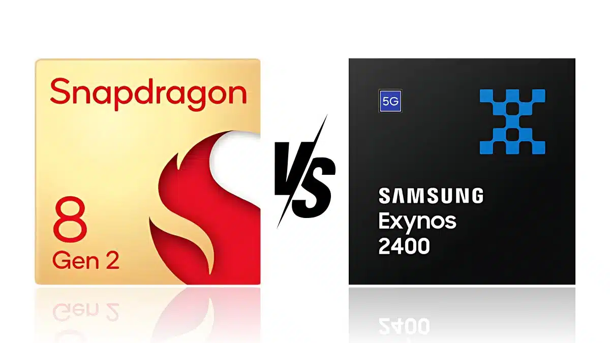 Snapdragona 8 Gen 2 vs Exynos 2400