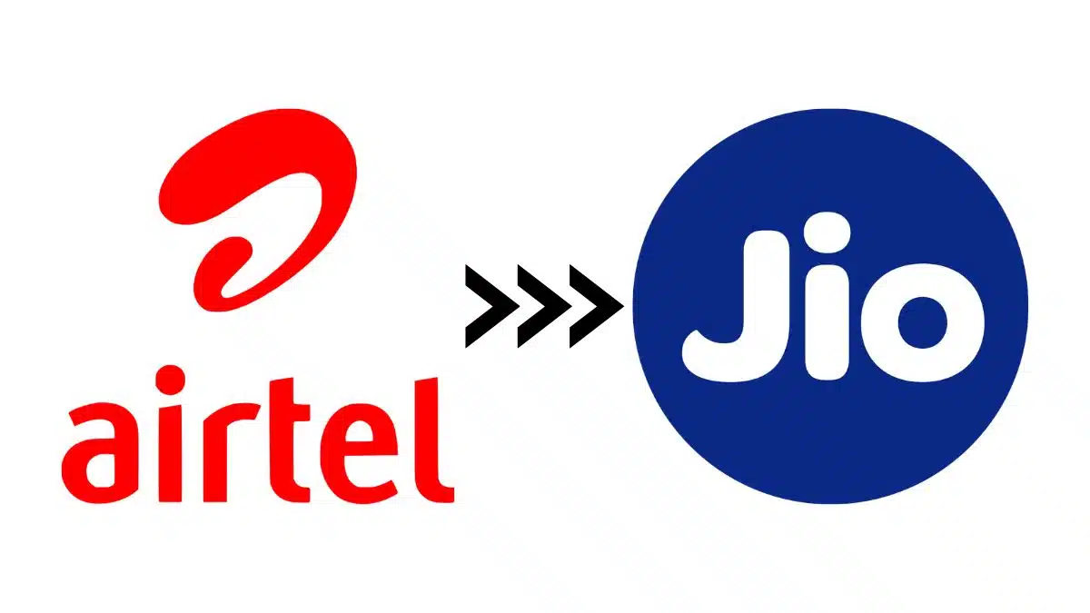 Airtel to Jio