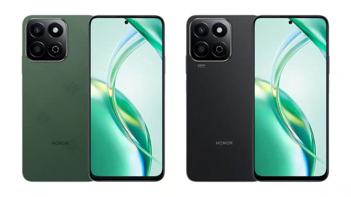 HONOR 200 Smart midnight black and forest green color