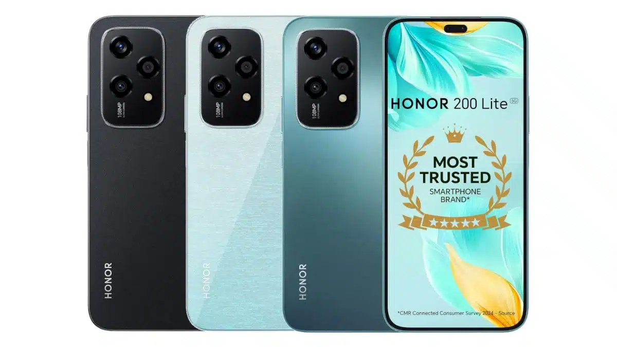 Honor 200 Lite Color Variants
