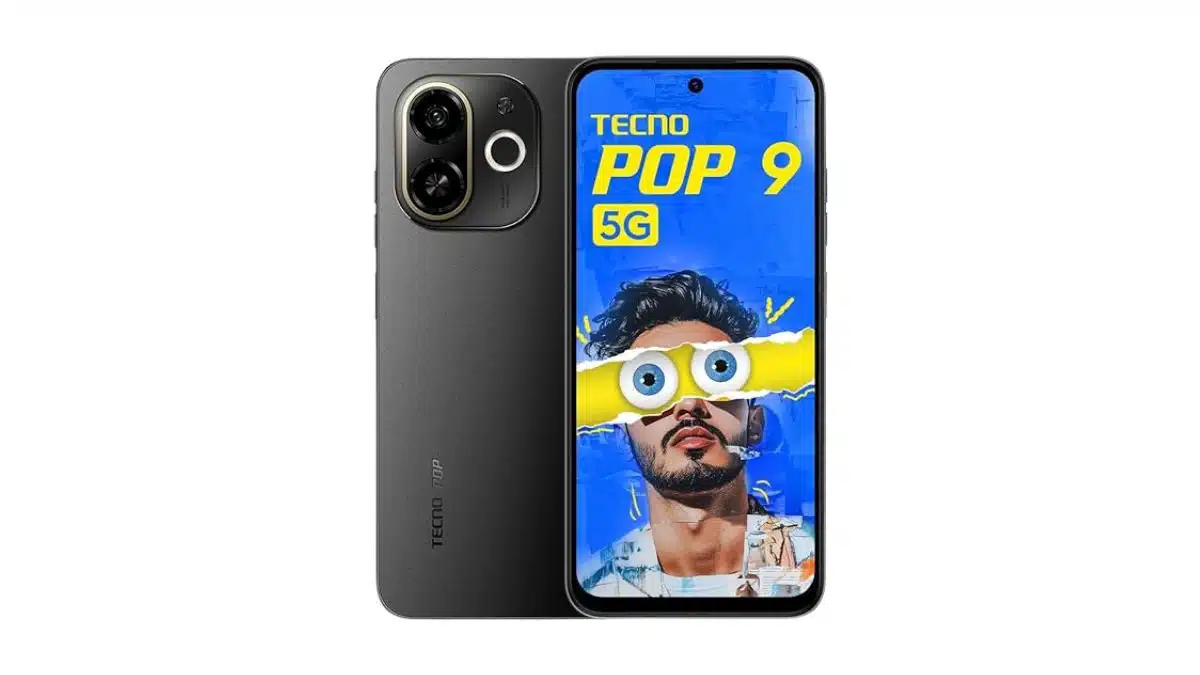 Tecno POP 9 Black Variant Image