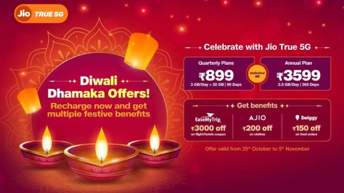 Reliance Jio Diwali Dhamaka