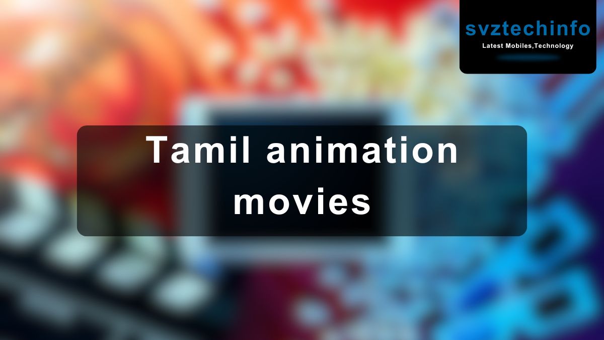 Tamil animation movies