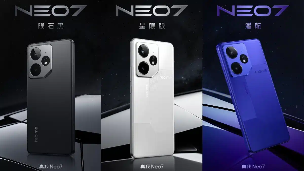 Realme Neo 7 Renders Revealed, Realme Neo 7 Renders, Realme Neo 7, Realme