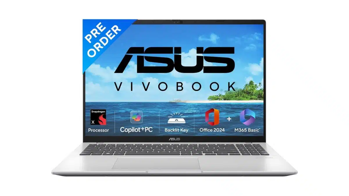 ASUS Zenbook A14, ASUS Vivobook 16, ASUS laptops India, Qualcomm Snapdragon X, Zenbook A14 price, Vivobook 16 price, ASUS pre-booking, ASUS availability, FHD+ OLED display, ASUS India launch 